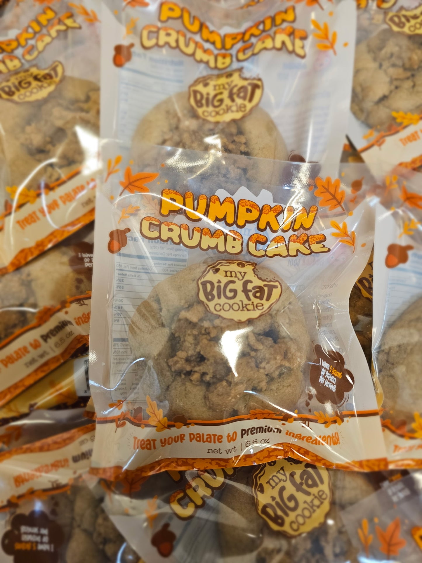Pumpkin Crumb Cake Cookie